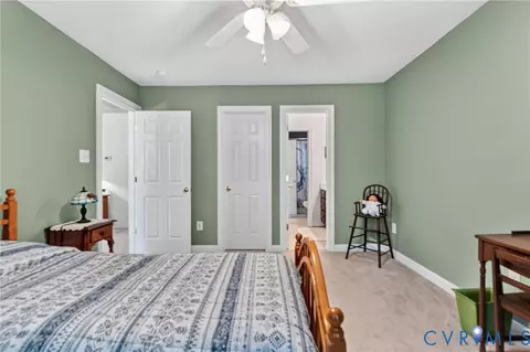 Bedroom - 3647 Cedar Plains Rd, Sandy Hook, VA 23153 photo 8 of 9