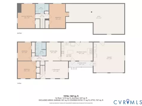 Floorplan - 7847 Beaver Dr, Gloucester, VA 23061 photo 3 of 3