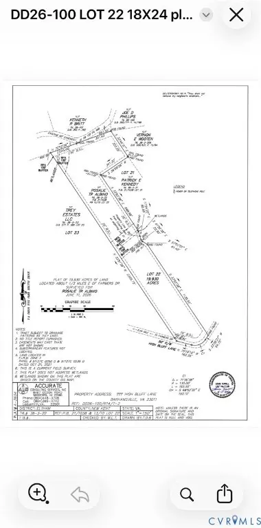 0 High Bluff Ln, Barhamsville, VA 23011