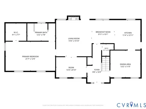 Floorplan - 16409 Courthouse Rd, Dinwiddie, VA 23841 photo 1 of 3