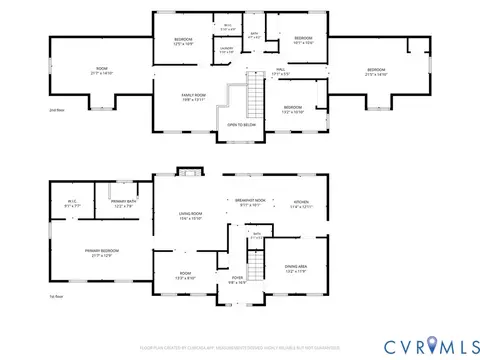 Floorplan - 16409 Courthouse Rd, Dinwiddie, VA 23841 photo 3 of 3