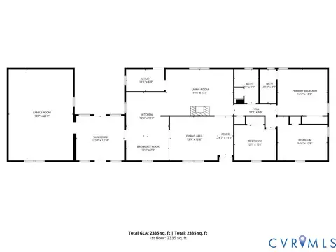 Floorplan - 101 County Line Rd, Midlothian, VA 23112 photo 1 of 1