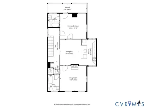 Floorplan - 2101 5th Ave, Richmond, VA 23222 photo 2 of 3
