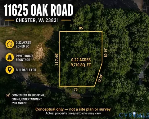 11625 Oak Rd, Chester, VA 23831