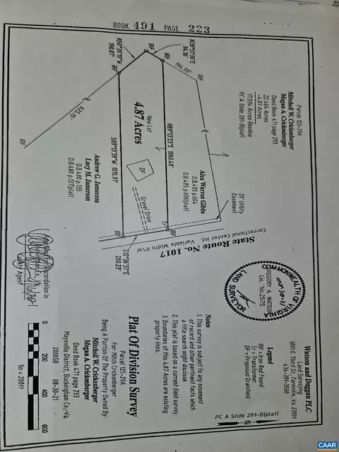 tbd Correctional Center Rd, Dillwyn, VA 23936