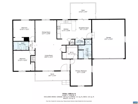 Floorplan - 20 Colonial Rd, Palmyra, VA 22963 photo 1 of 1