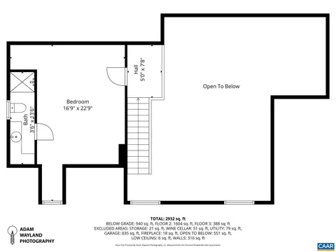 Floorplan - 884 Pleasant Gap Dr, Dry Fork, VA 24549 photo 2 of 4
