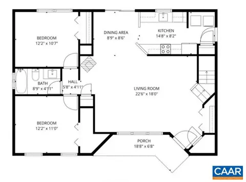 Floorplan - 23 Stonewall Rd, Palmyra, VA 22963 photo 2 of 2