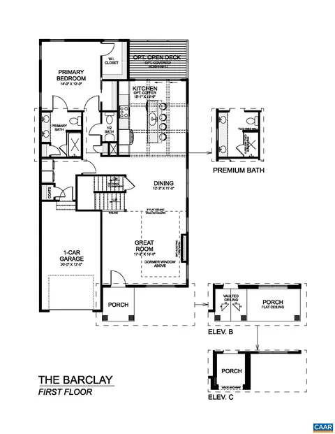 Floorplan - 96 Thicket Run Pl, Charlottesville, VA 22911 photo 1 of 2