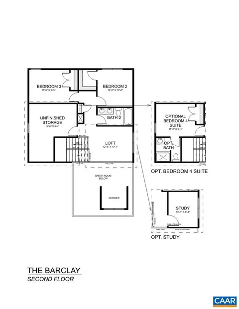 Floorplan - 96 Thicket Run Pl, Charlottesville, VA 22911 photo 2 of 2