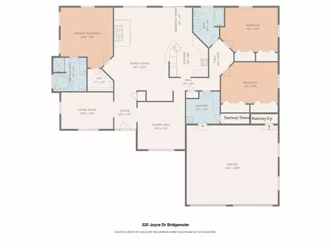 Floorplan - 320 Joyce Dr, Bridgewater, VA 22812 photo 1 of 1