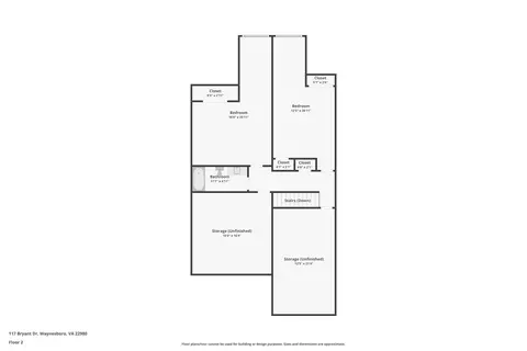 Floorplan - 117 Bryant Dr, Waynesboro, VA 22980 photo 2 of 2