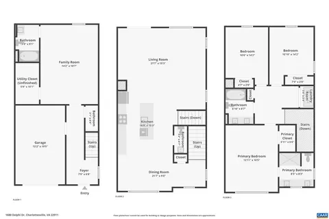 Floorplan - 1680 Delphi Dr, Charlottesville, VA 22911 photo 1 of 1
