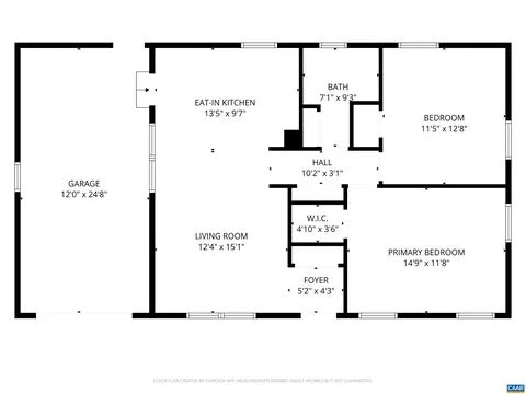 Floorplan - 712 Fredericks Hall Rd, Bumpass, VA 23024 photo 1 of 2