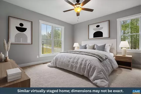 Bedroom - 296 Old Fork Ln, Palmyra, VA 22963 photo 2 of 4