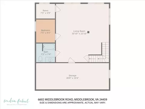 Floorplan - 6602 Middlebrook Rd, Middlebrook, VA 24459 photo 2 of 4