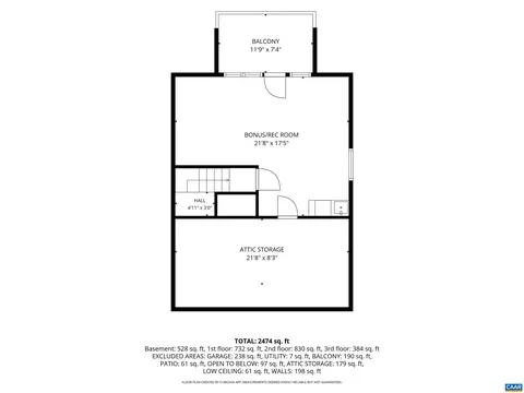 Floorplan - 2048 Avinity Loop, Charlottesville, VA 22902 photo 4 of 5