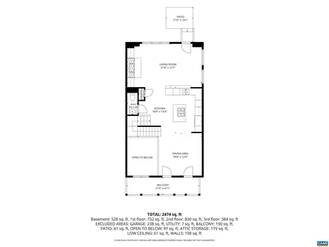 Floorplan - 2048 Avinity Loop, Charlottesville, VA 22902 photo 2 of 5