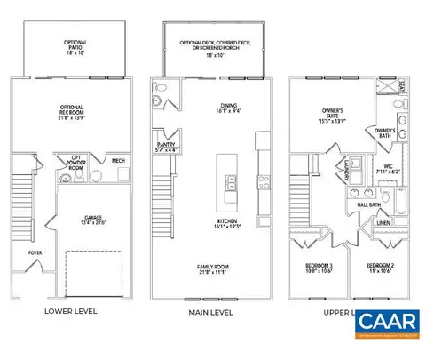 Floorplan - 408 Fowler St, Charlottesville, VA 22901 photo 1 of 1