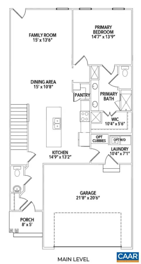 Floorplan - 1368 Marcella St, Charlottesville, VA 22911 photo 1 of 3
