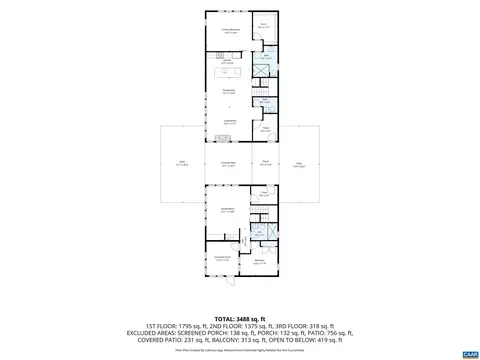 Floorplan - 275 Miller School Rd, Charlottesville, VA 22903 photo 1 of 3