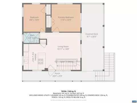 Floorplan - 2561 Brokenback Mountain Rd, Dyke, VA 22935 photo 2 of 3
