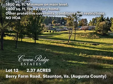 tbd 237 Berry Farm Rd, Staunton, VA 24401