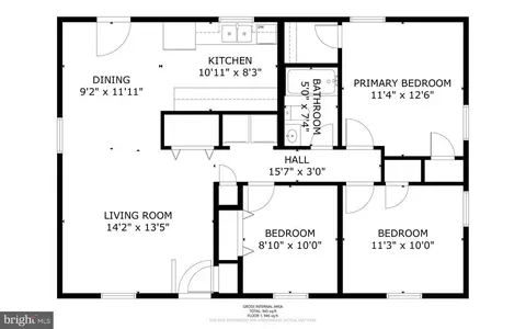 Floorplan - 10354 Swift Rd, Partlow, VA 22534 photo 1 of 1