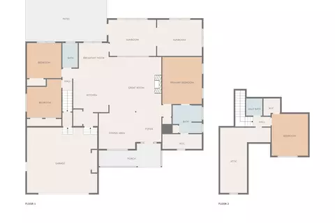 Floorplan - 2483 Wolf Run, Vinton, VA 24179 photo 1 of 1