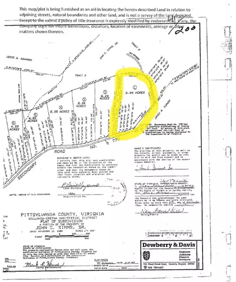 Lot 1 Jasmine Rd, Sandy Level, VA 24161 photo 3