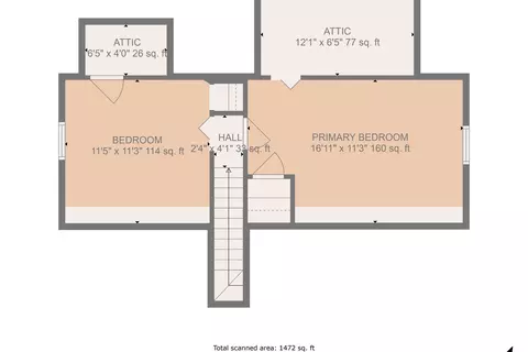 Floorplan - 3734 Bear Rd SE, Roanoke, VA 24014 photo 2 of 3