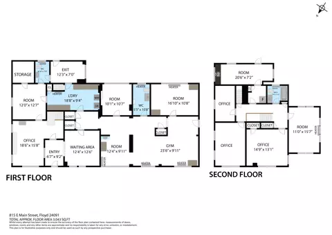 Floorplan - 815 E Main St, Floyd, VA 24091 photo 1 of 2
