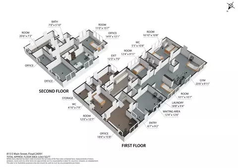 Floorplan - 815 E Main St, Floyd, VA 24091 photo 2 of 2