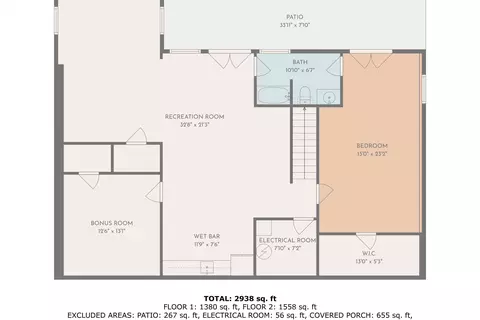 Floorplan - 155 Mountain Shore Dr, Penhook, VA 24137 photo 3 of 3