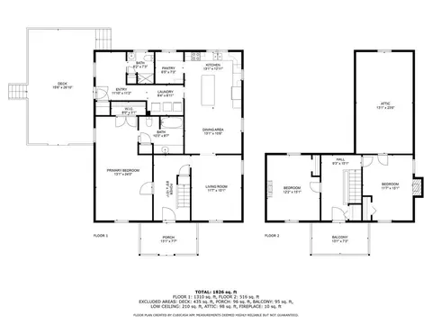 Floorplan - 1775 Dickerson Rd, Goodview, VA 24095 photo 3 of 3