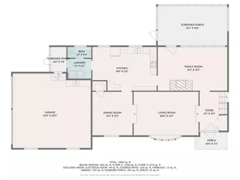 Floorplan - 1345 Stone Mill Rd, Hurt, VA 24563 photo 1 of 4