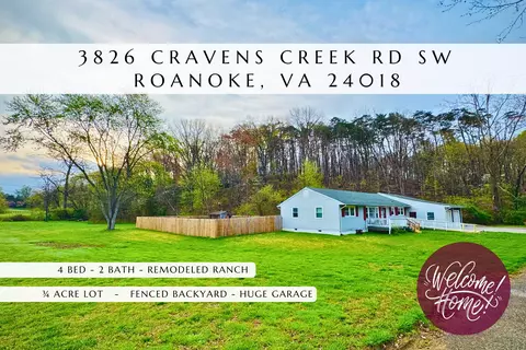 3826 Cravens Creek Rd SW, Roanoke, VA 24018