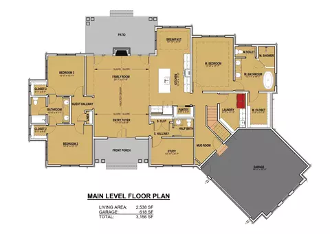 Floorplan - 31 Flagstick Ct, Penhook, VA 24137 photo 2 of 2