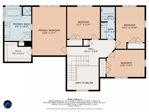 Floorplan - 72 Pine Crest Cir, Moneta, VA 24121 photo 8 of 8