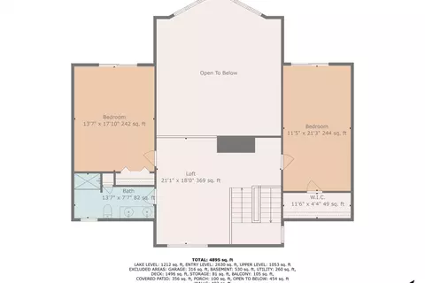 Floorplan - 200 Fairway Dr, Penhook, VA 24137 photo 3 of 4