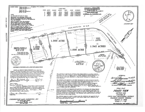 lot1 Long Horne Rd, Union Hall, VA 24176