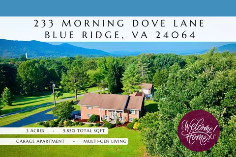 233 Morning Dove Ln, Blue Ridge, VA 24064