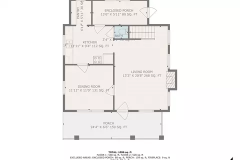 Floorplan - 1831 S Carpenter Dr, Covington, VA 24426 photo 3 of 4
