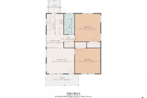 Floorplan - 302 9th St, Vinton, VA 24179 photo 1 of 1