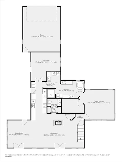 Floorplan - 1196 Jefferson Dock Rd, Penhook, VA 24137 photo 1 of 3
