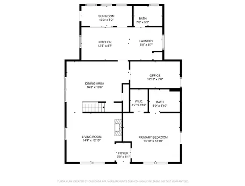 Floorplan - 898 Mica Rd, Ridgeway, VA 24148 photo 4 of 6