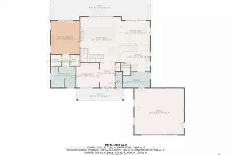 Floorplan - 7012 Horseshoe Bend Rd, Goodview, VA 24095 photo 1 of 3