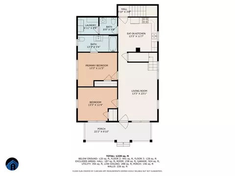 Floorplan - 1349 Rose Ave SE, Roanoke, VA 24014 photo 1 of 3