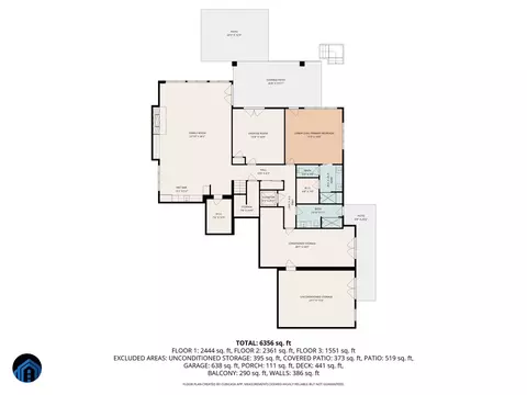 Floorplan - 2650 Waters Edge Dr, Penhook, VA 24137 photo 7 of 8
