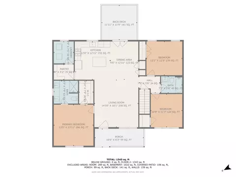 Floorplan - 1385 Wheeler Rd, Rustburg, VA 24588 photo 1 of 2